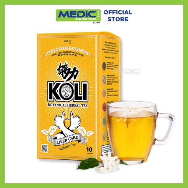 Koli Botanical Liver Care Tea Bags 10S