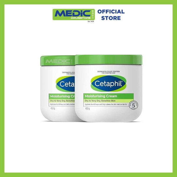 Cetaphil Moisturizing Cream 453g Twin Pack