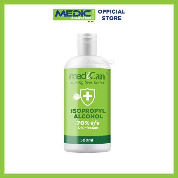 Medican Isopropyl Alcohol 70% v/v Disinfectant 500ML