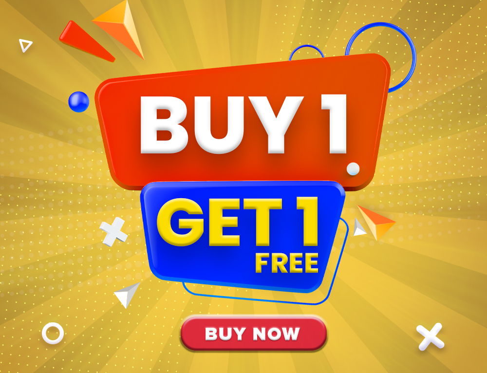 Buy 1 Get 1 Free