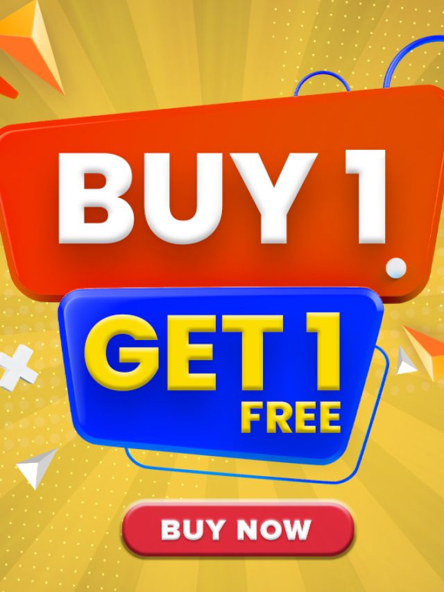 Buy 1 Get 1 Free